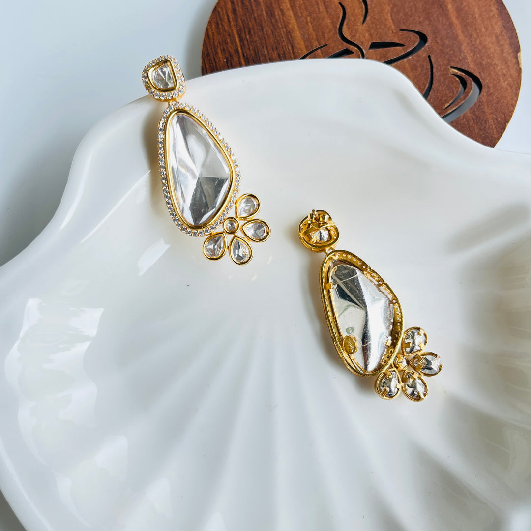 Aishani Silver Earrings