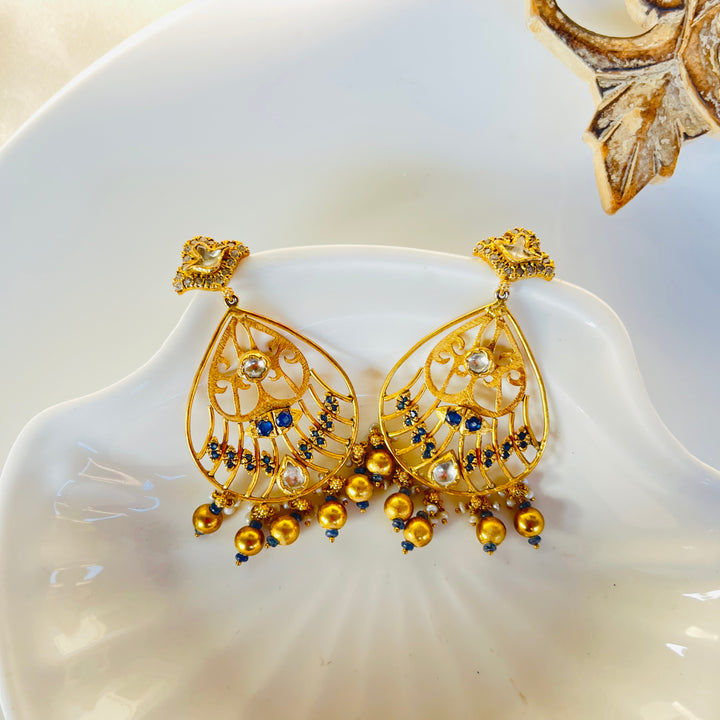 Zoya Royal Silver Earrings