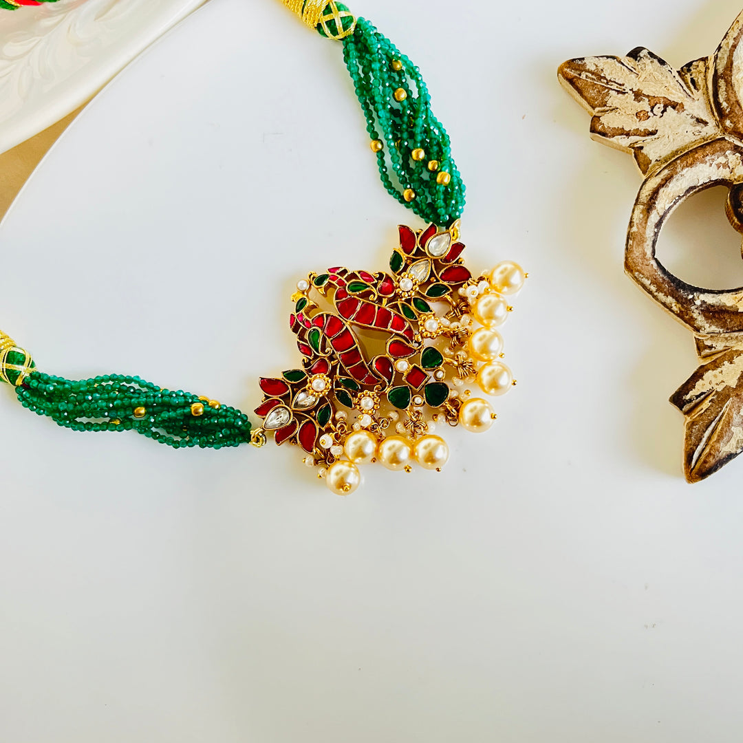 Moonlit Grace Silver Necklace