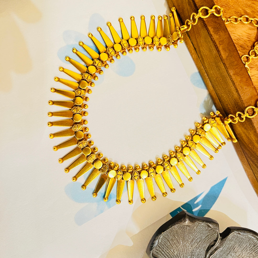 Crystal Empress Silver Necklace