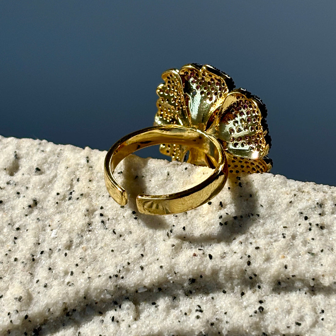 Radiant Pansy Ring