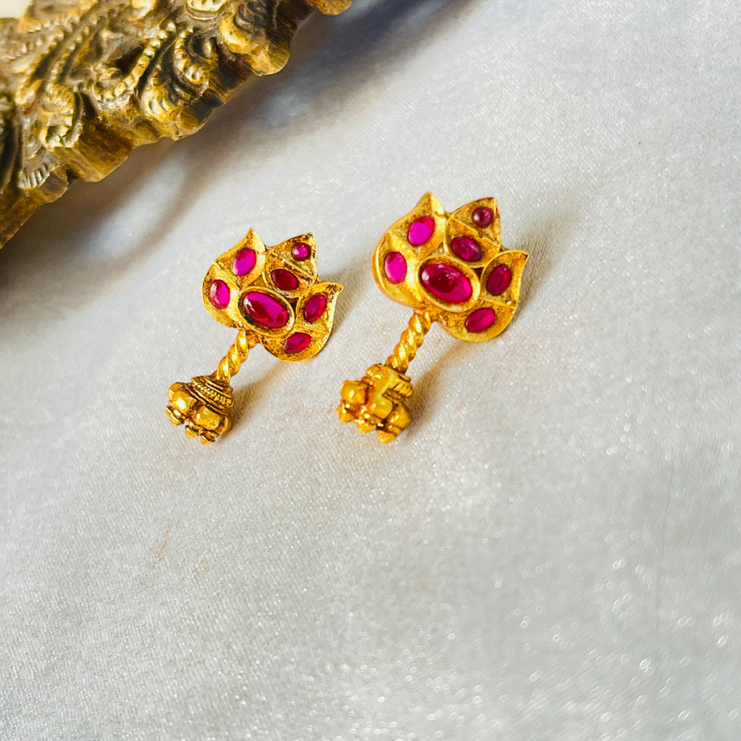 Bhavya Silver Earrings