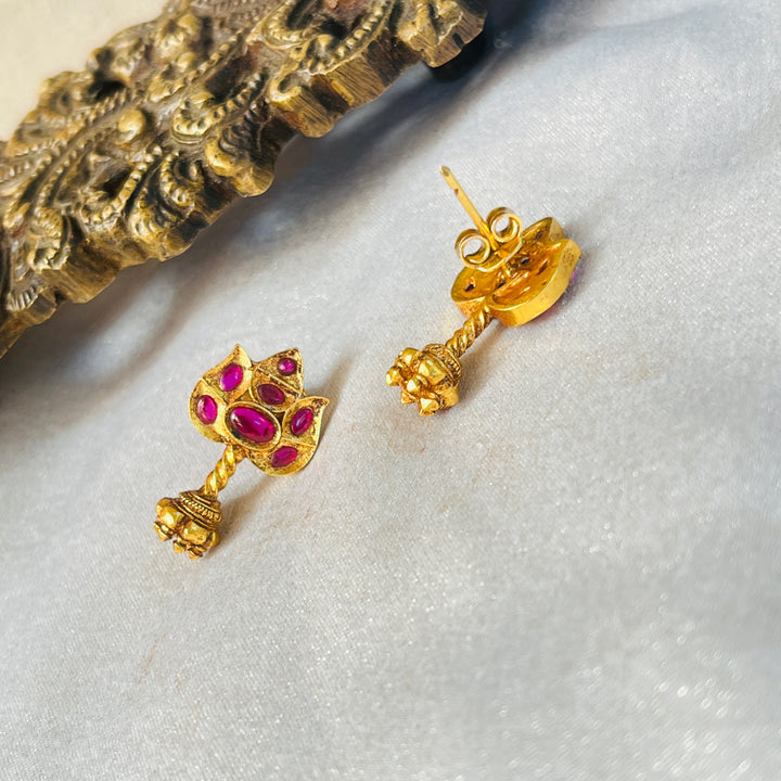 Bhavya Silver Earrings