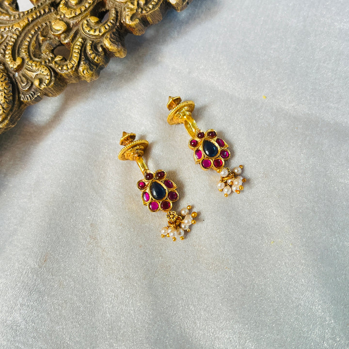 Harshita Silver Earrings