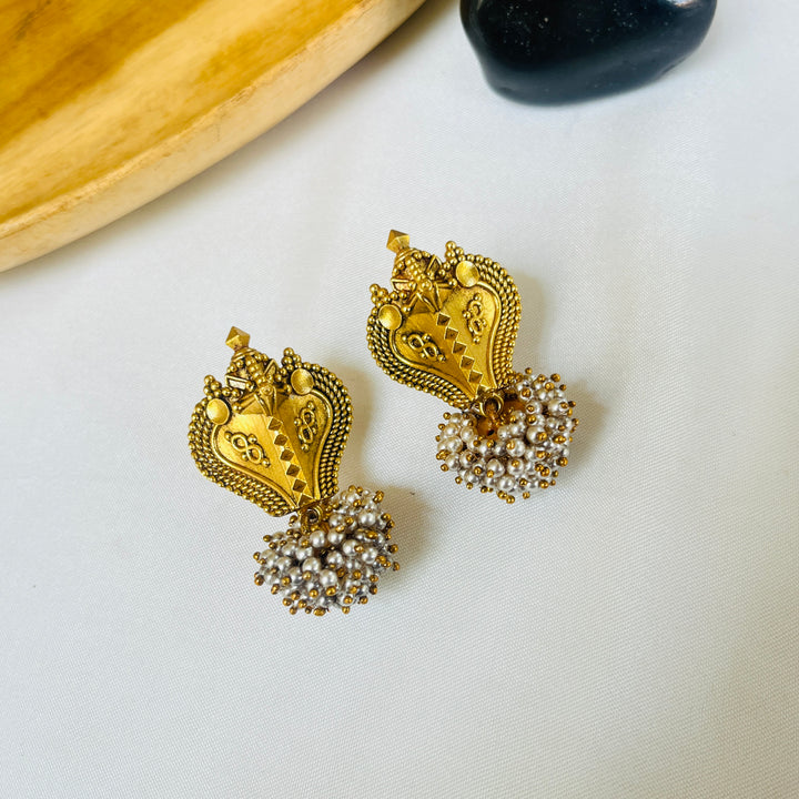 Divyani Silver Earrings