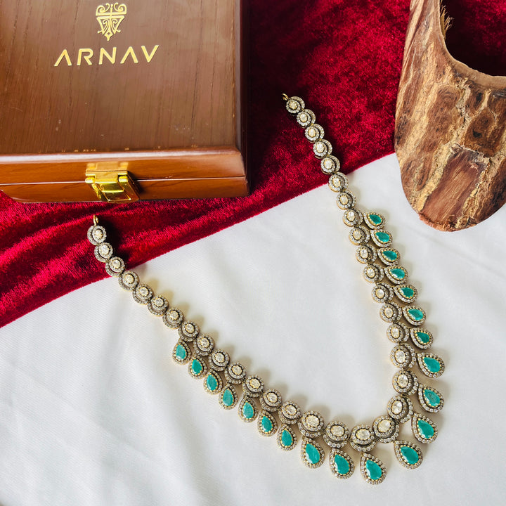 Aarvika Silver Necklace