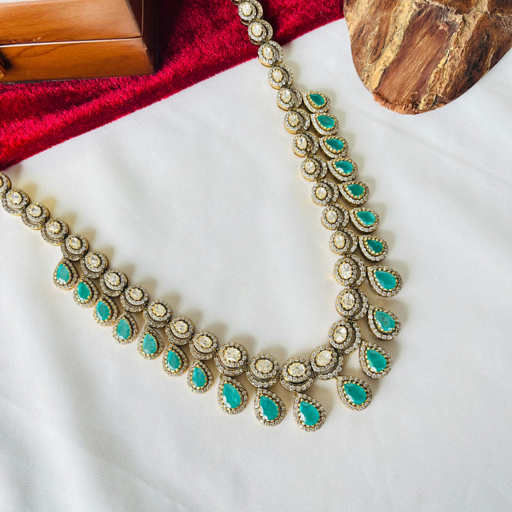 Aarvika Silver Necklace