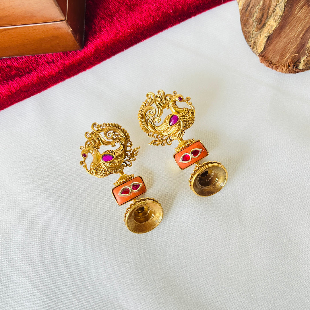 Vaishika Silver Earrings