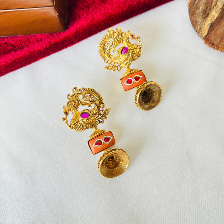 Vaishika Silver Earrings