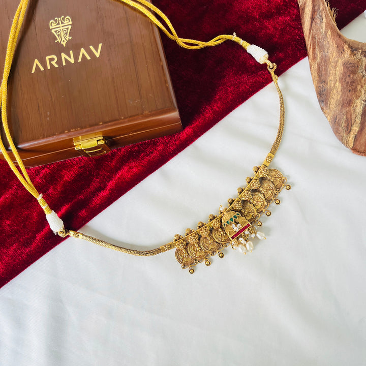 Padmika Silver Necklace