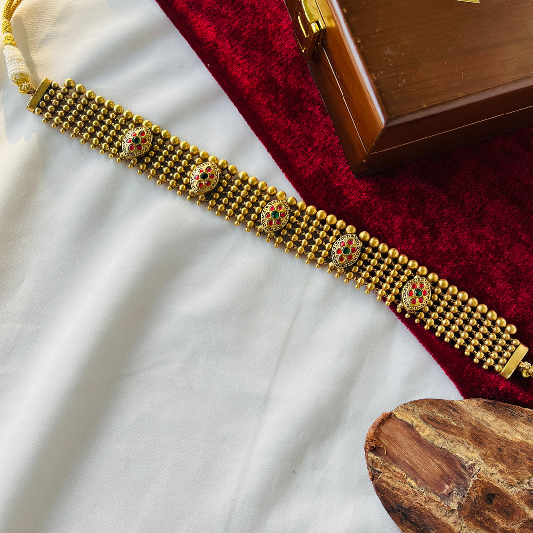 Vaidehi Silver Necklace