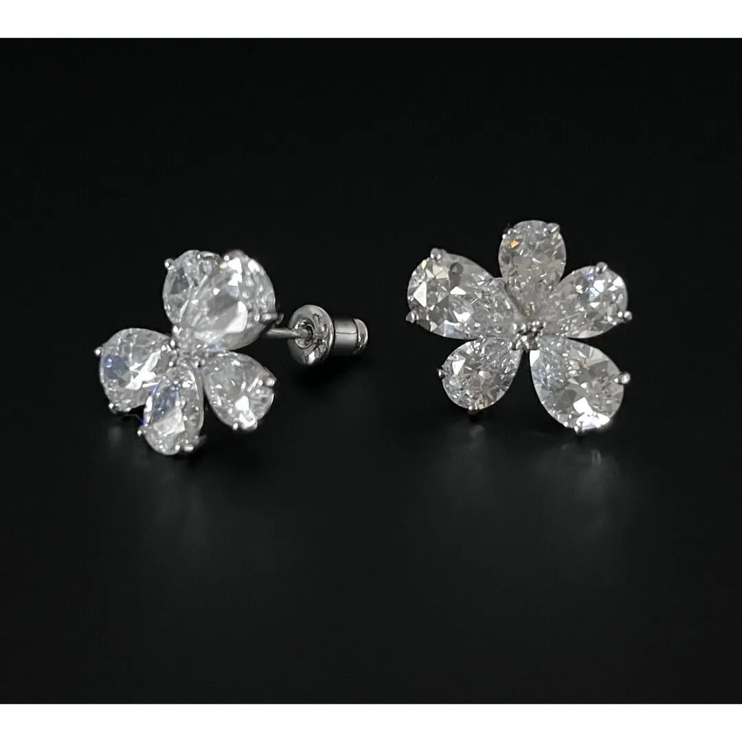 Pear Flower Studs