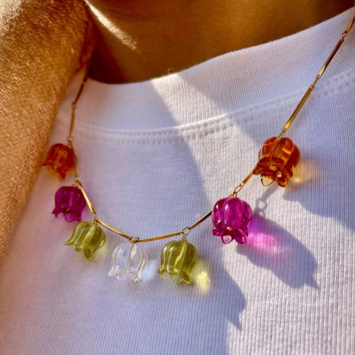 Candy Tulip Necklace