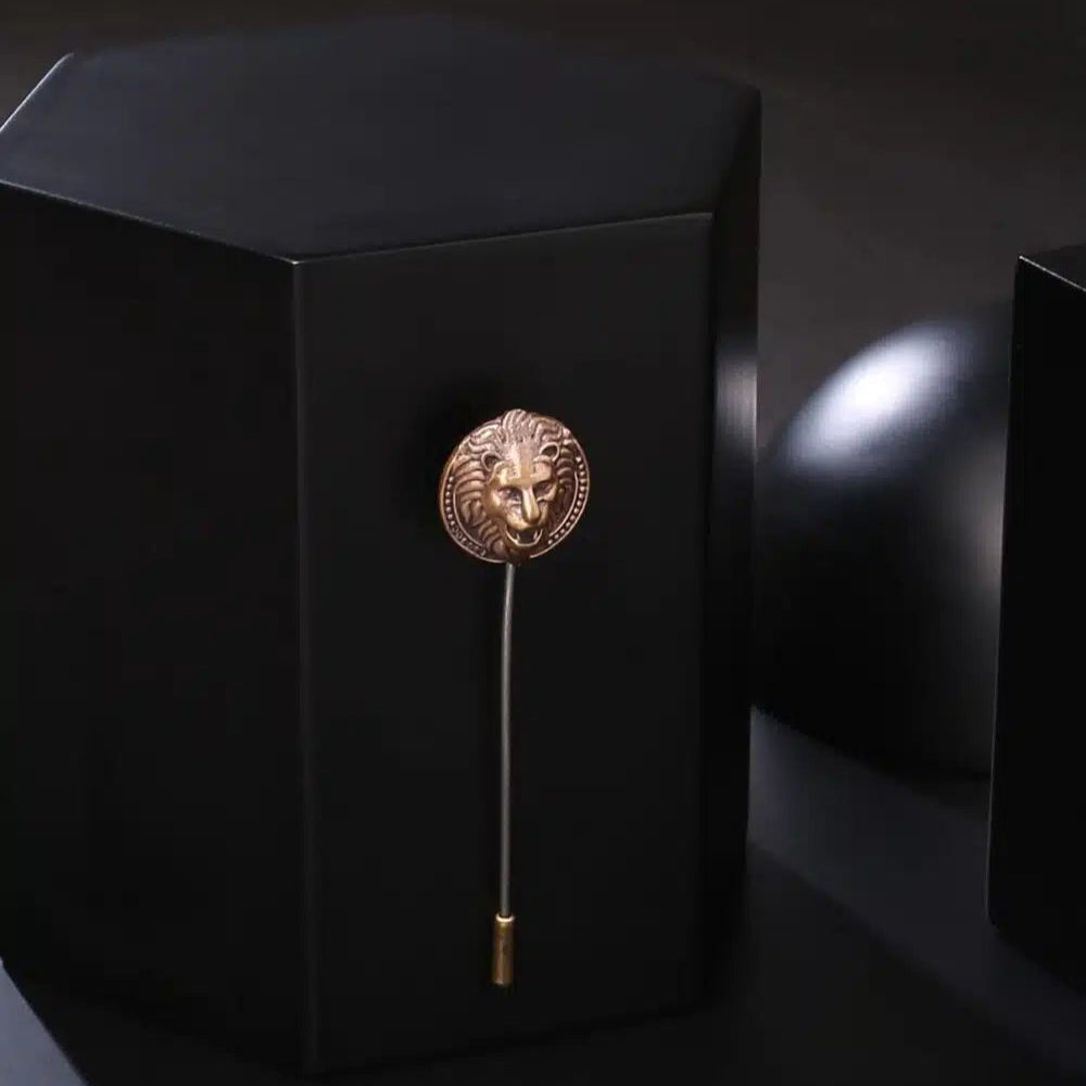 The Uber Lion Lapel Pin
