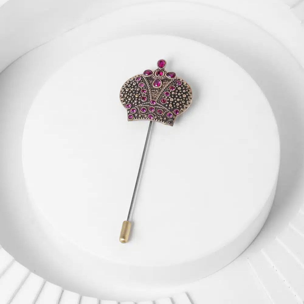 The Magestic Crown Lapel Pin