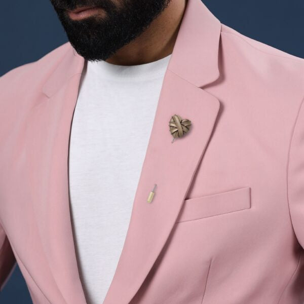 The Golden Heartbeat Lapel Pin