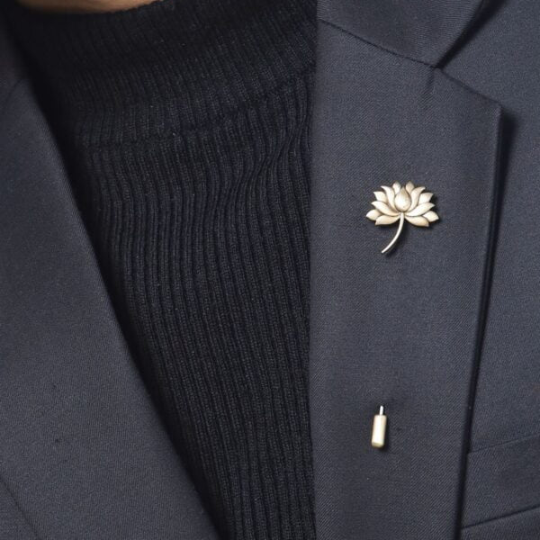 Divine Lotus Lapel Pin