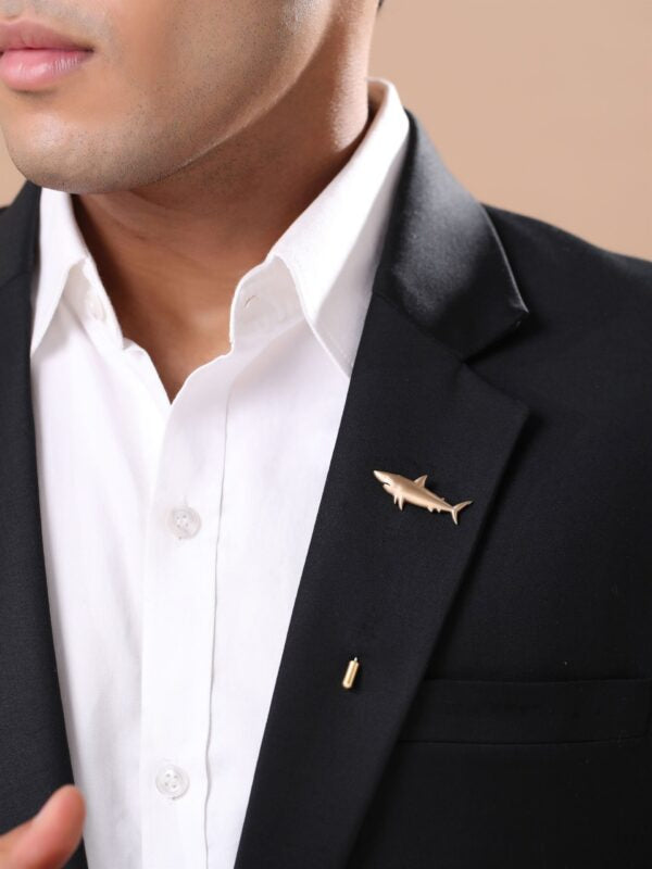 Shark Sizzle Lapel Pin