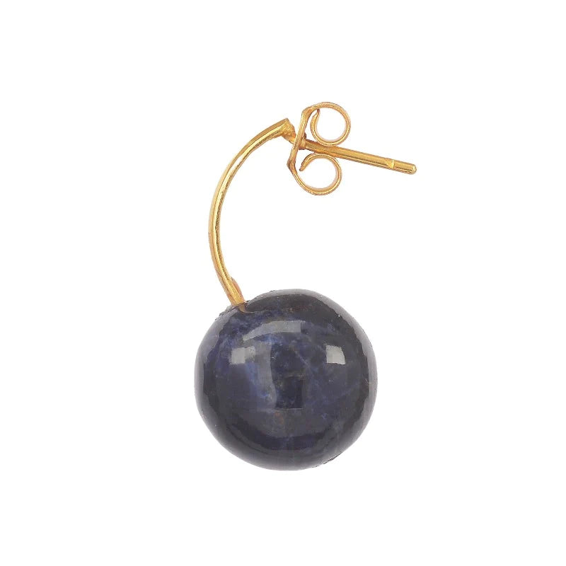 Sodalite Ball Earrings