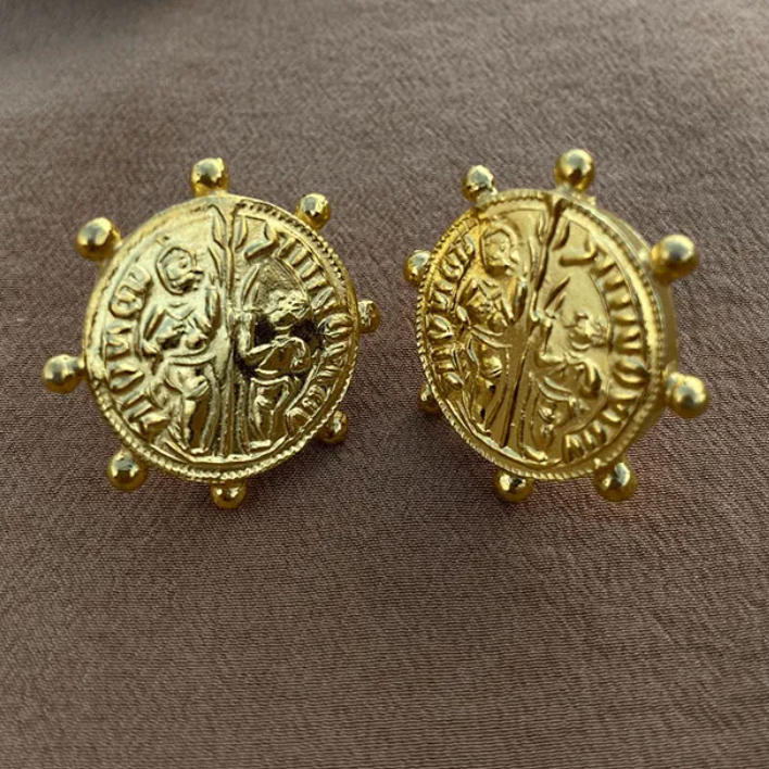 Radha - Krishna Studs