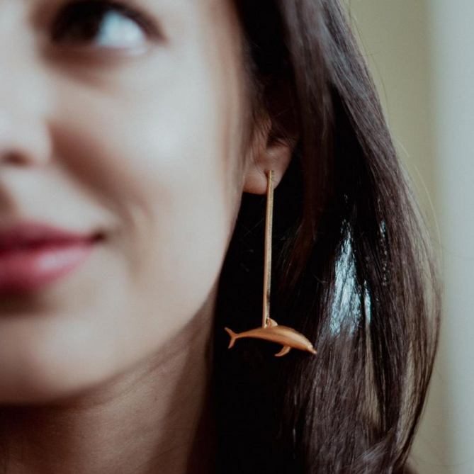 Vaquita Earrings