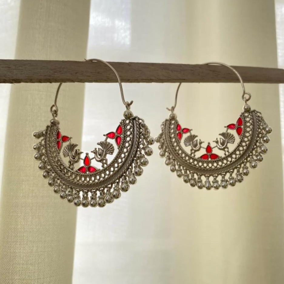 Navratri Peacock Hoops