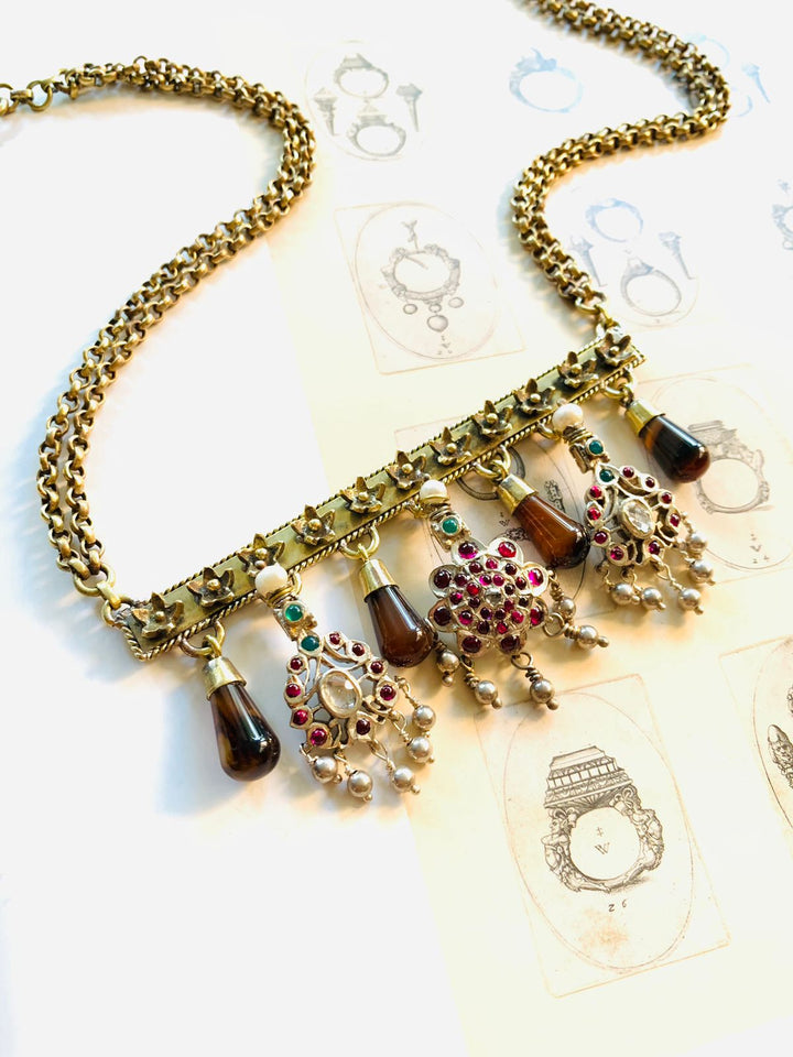 Floral Fairy Light Dangler Necklace