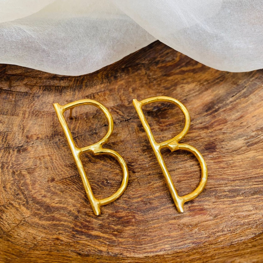 Bold B Earrings