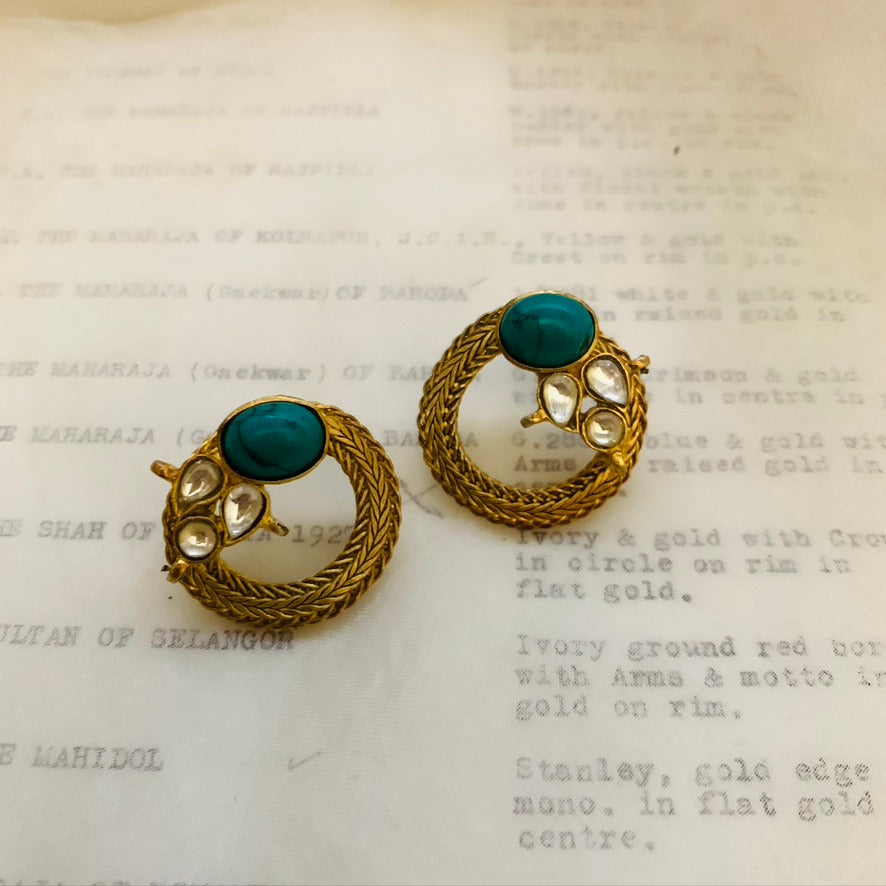 Regal Green Studs