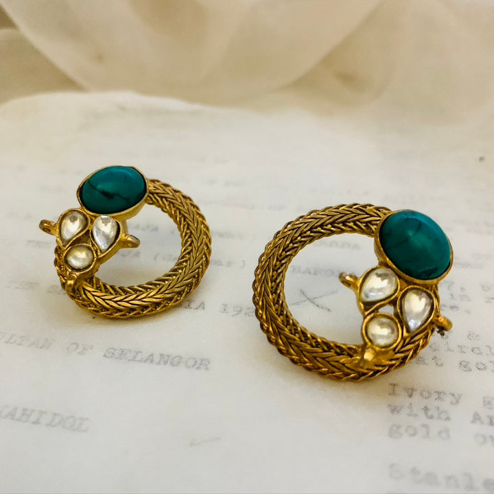 Regal Green Studs