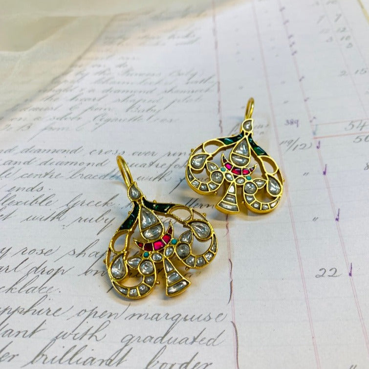 Paan Earrings