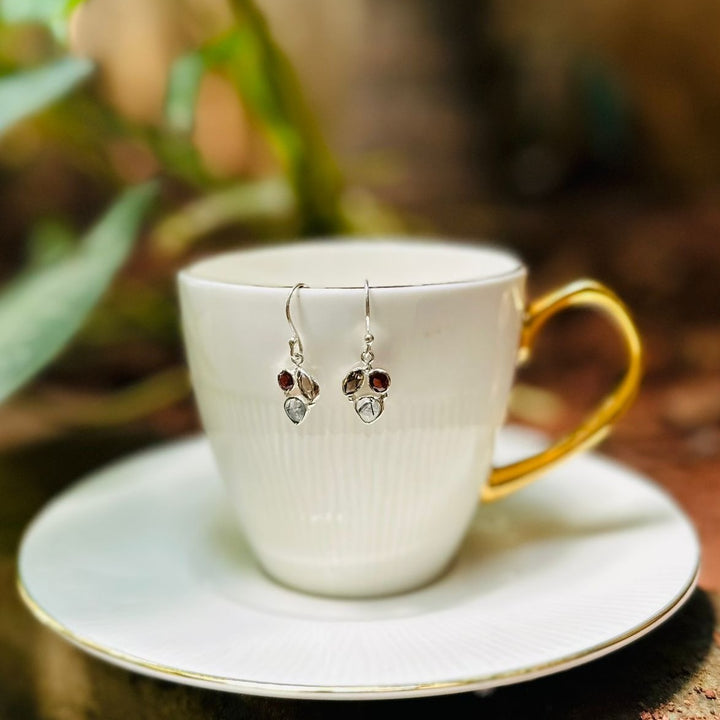 Mixed Stone Earrings