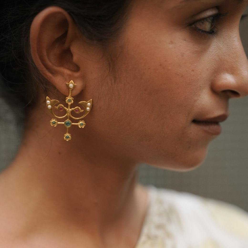 Mayur Earrings