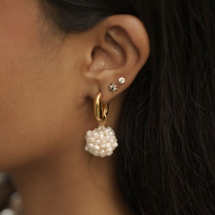 Rose Bush Earrings