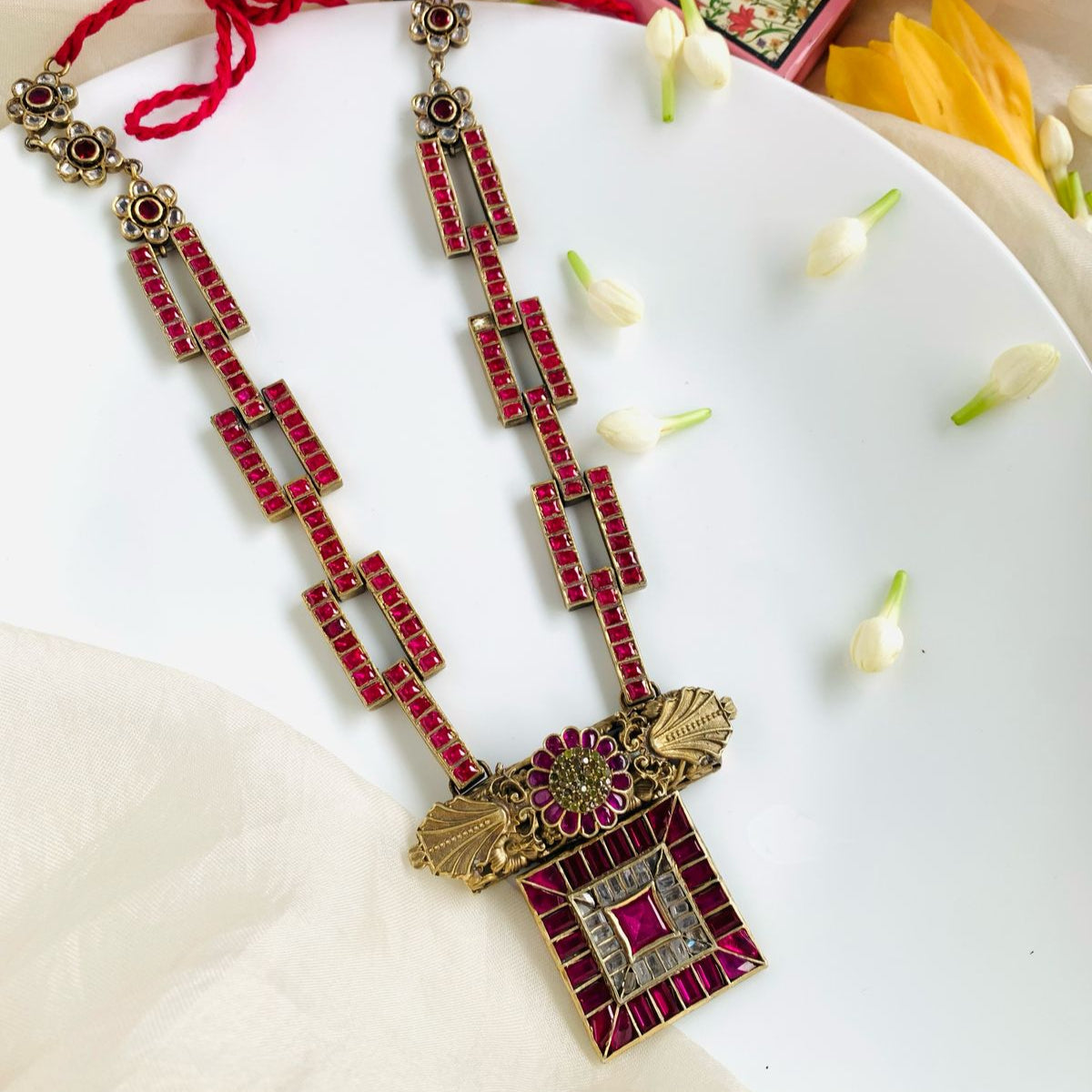 Chandra Silver necklace