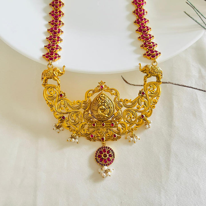 Roopam Silver Necklace