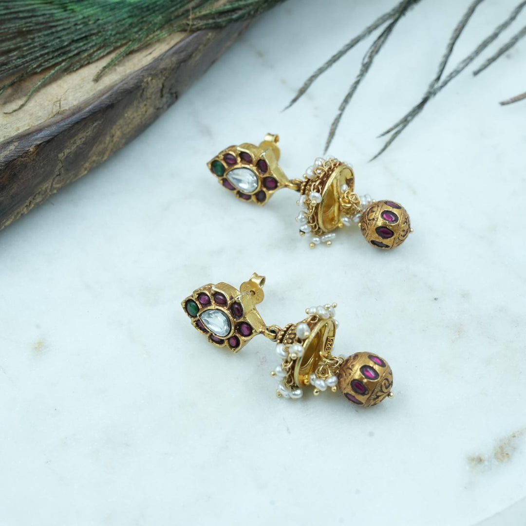 Aavriti Silver Earrings