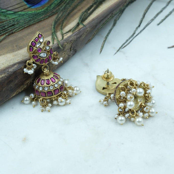 Aarvisha Silver Earrings