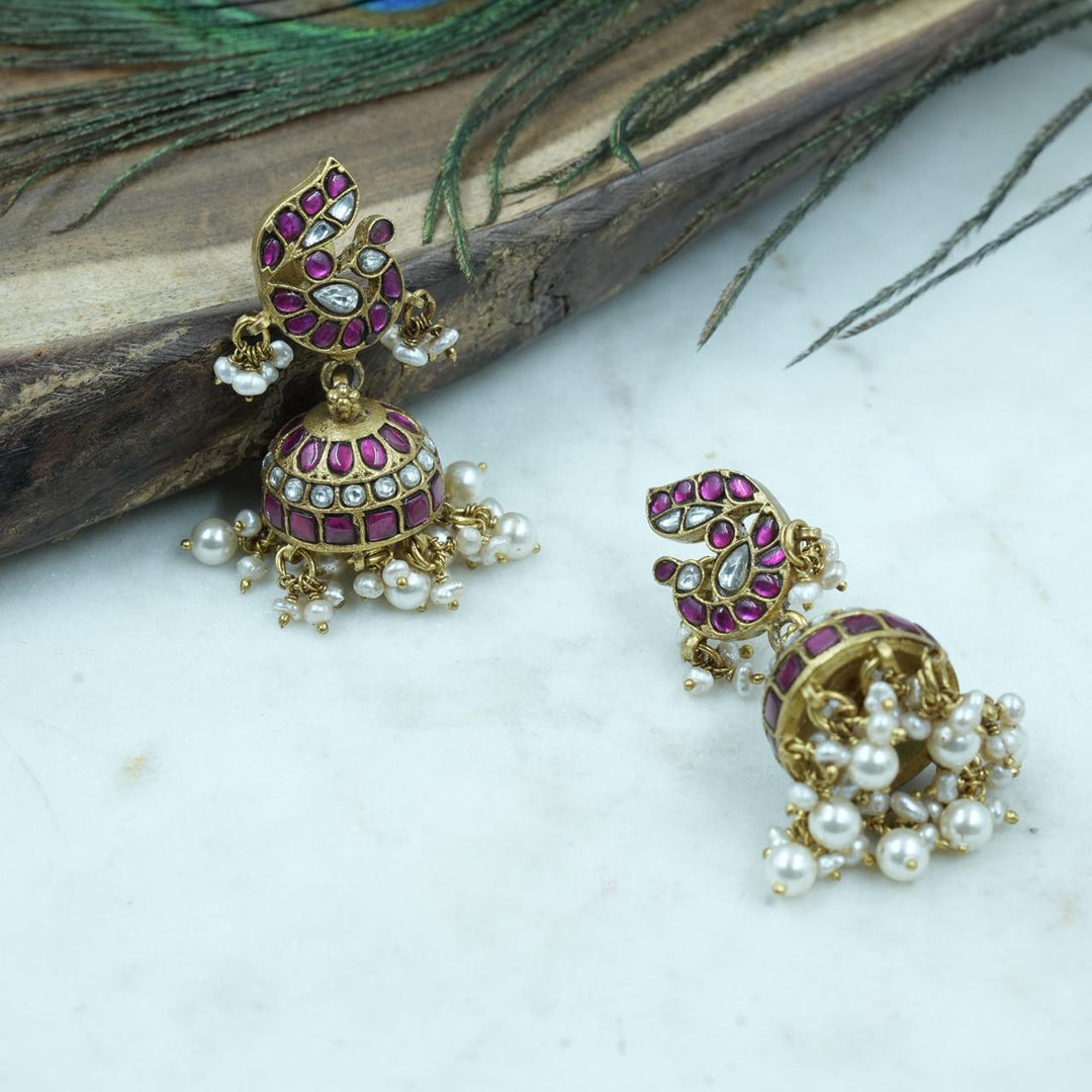 Aarvisha Silver Earrings