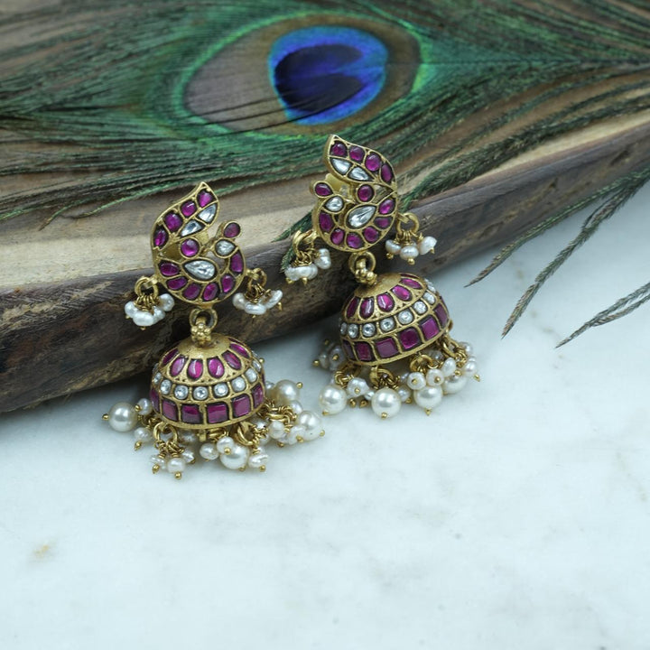 Aarvisha Silver Earrings