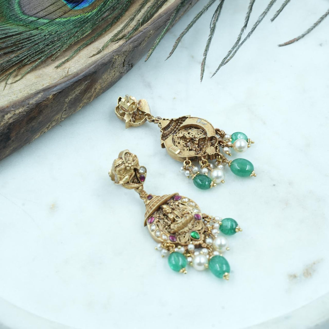Ishvika Silver Earrings