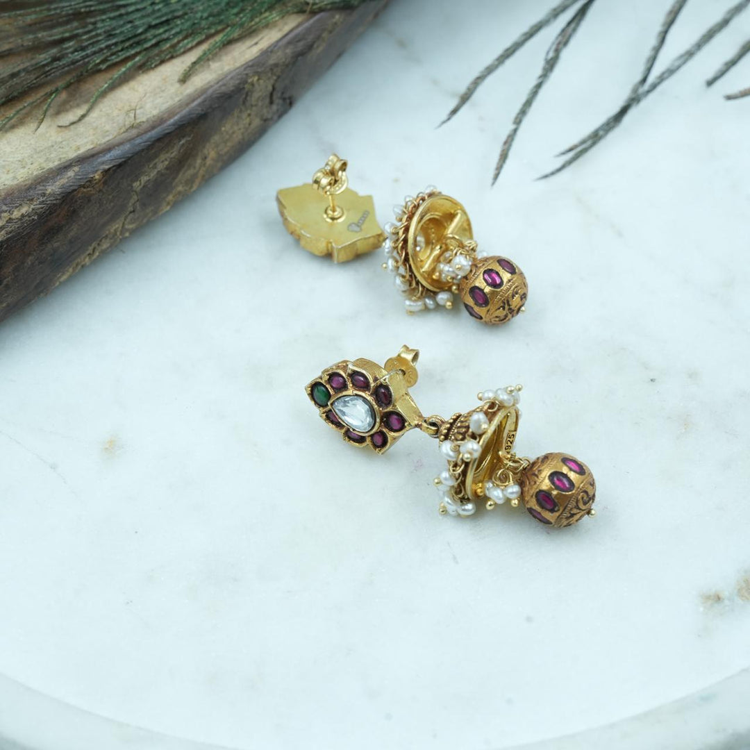 Aavriti Silver Earrings