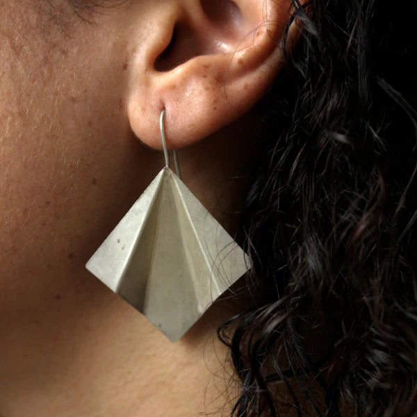 GARVI Origami Two-Fold Earrings