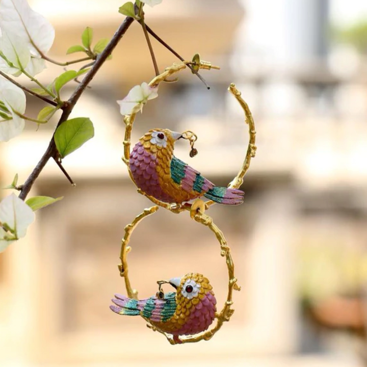 The Quiescent Bird Earrings