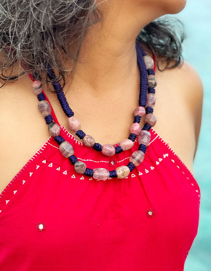 Fluorite Layered Necklace