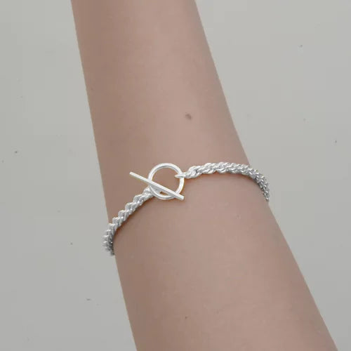 Cord Bracelet (Silver)