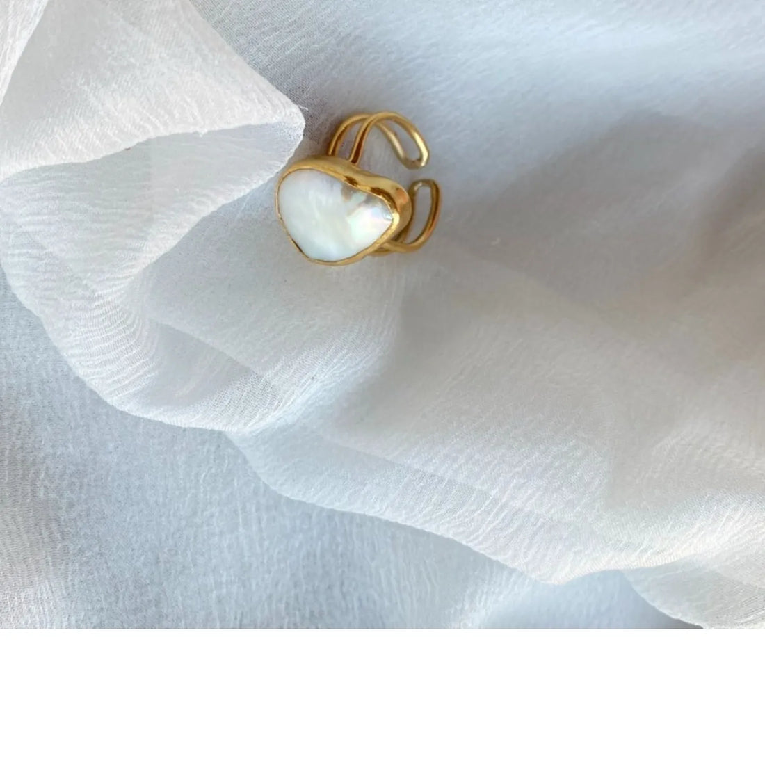 Baroque Pearl Ring