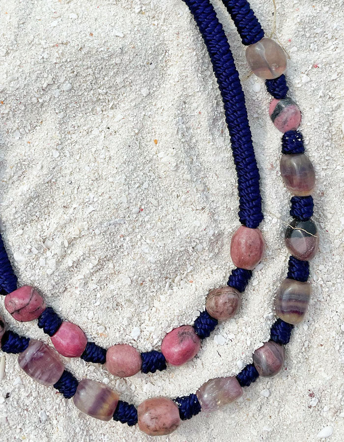 Fluorite Layered Necklace