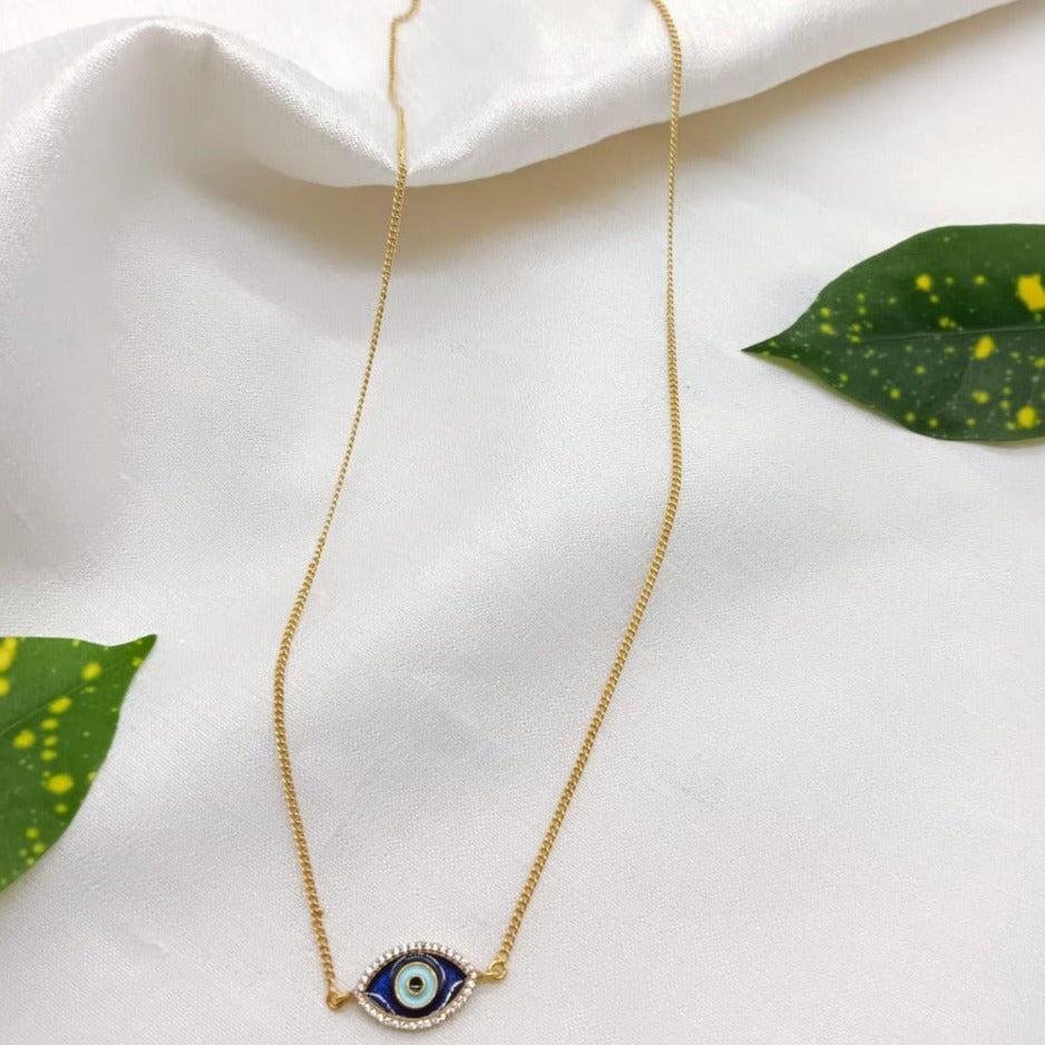 Blue Evil Eye Necklace