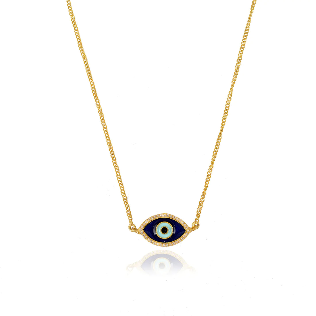 Blue Evil Eye Necklace